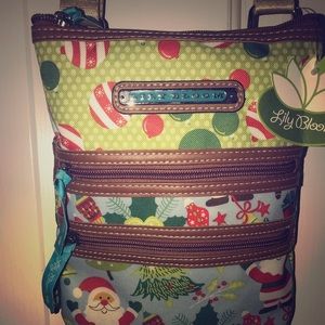 Lily Bloom Christmas Crossbody